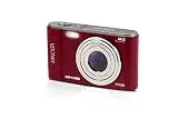 Minolta MND20 44 MP / 2.7K Ultra HD Digital Camera (Red)