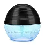 ap airpleasure Water-Based Purifier Air Washer, Air Revitalizer & Freshener, Air Fresher with 6 Colorful lights for Rooms (Black)