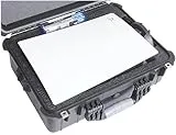 Case Club Pre-Cut Waterproof Hard Case - Fits PlayStation 5 (PS5), Two Controllers, Games, Stand, & Cords - Impact Resistant - Lockable - Laser Cut Foam - Lifetime Warranty (PS5) - (Upgraded Gen-2)
