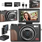 Digital Camera, 4K&48MP Cameras for Photography,