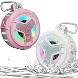 EBODA Bluetooth Shower Speaker, IPX7 Waterproof Portable Wireless Small Speakers, Floating, 24H Playtime for Home, Beach, Pool, Kayak, Hiking, Boat Accessories, Gifts for Women, Girls