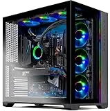 Skytech Prism II Gaming PC Desktop – AMD Ryzen 9 5900X 3.7 GHz, RTX 3090 24G GDDR6X, 1TB NVME SSD, 16G DDR4 3200, 1000W Gold PSU, 360mm AIO, AC Wi-Fi, Windows 10 Home 64-bit