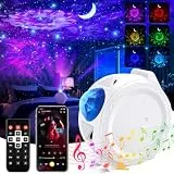 Star Projector, TRAALL 4 in 1 Galaxy Projector with Bluetooth Speaker & Timer, Remote&Voice Control, 18 Lighting Effects, Unique Sky Star Projector Night Light, Christmas Decorations for Kids Adults