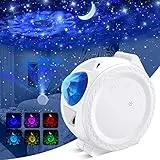Boobhone Star Projector with 13 Lighting Effects, Voice & Touch Control, Adjustable Base - For Babies & Adults