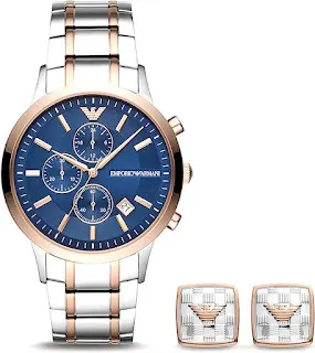 Emporio Armani Two-Tone Watches