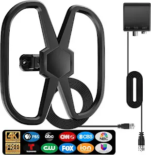 Bzoxauy Antenna 900 Miles Long Range TV Antenna