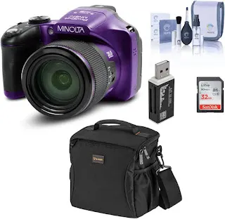 Minolta MN67Z 20MP Full HD Wi-Fi Bridge Camera