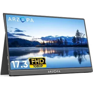 ARZOPA Portable Monitor 17.3 Inch Review
