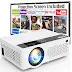 TMY Projector 7500 Lumens with 100 inch Projector Screen Review