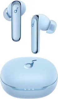 Soundcore by Anker Life P3 Noise Cancelling Earbuds, Ultra Long 50H Playtime, Fast Charging, Big Bass, Multi-Mode Noise Cancelling, AI-Enhanced Calls, Wireless Charging, App Control, Bluetooth 5.2
