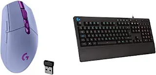 Logitech G733 Lightspeed Wireless Gaming Headset and the Logitech G305 Lightspeed Wireless Gaming Mouse