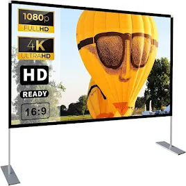 HOIN 100 Inch Projector Screen with Stand