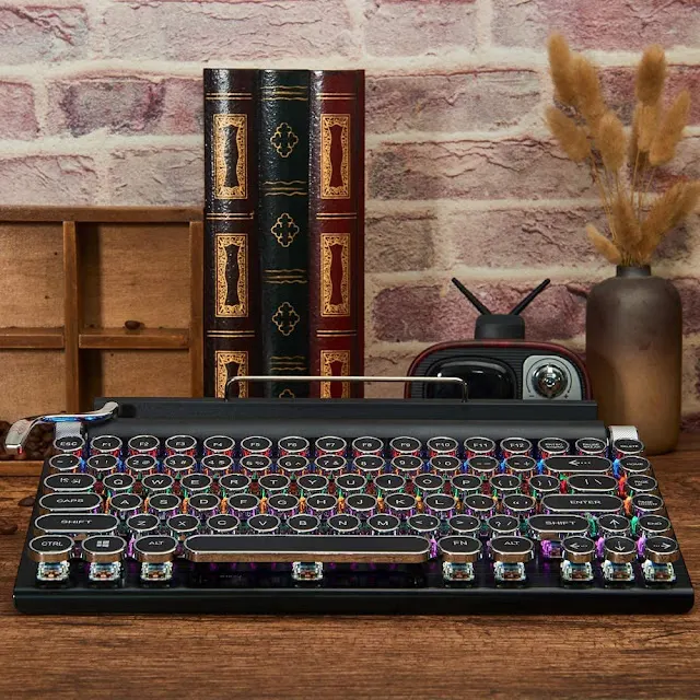 7KEYS Retro Typewriter Keyboard | Electric Typewriter Review 7KEYS Retro Typewriter Keyboard | Electric Typewriter Review