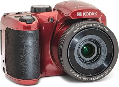 Minolta MN53Z-R Pro Shot Digital Camera Bundle Review KODAK PIXPRO AZ255-RD Digital Camera
