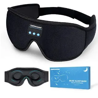Sleep Headphones, Bluetooth 5.0 Wireless 3D Eye Mask