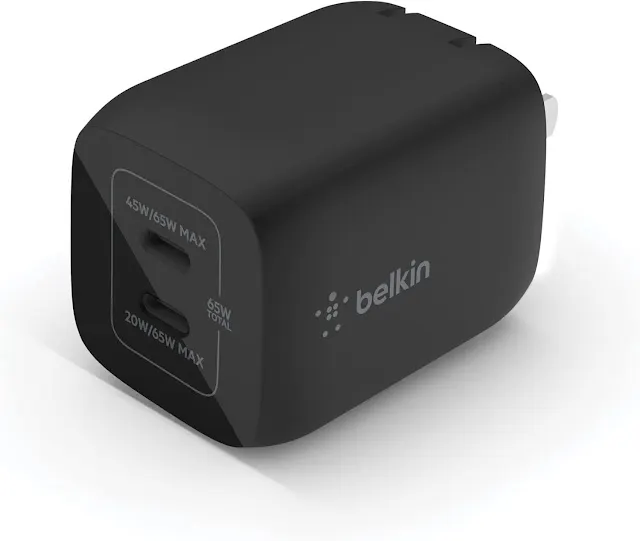 Belkin 65W Dual USB-C Wall Charger