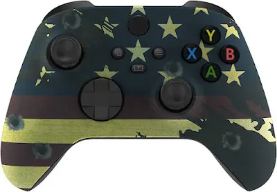 Wireless Controller for Microsoft Xbox Series X/S & Xbox One - Custom Soft Touch Feel - Custom Xbox Series X/S Controller (X/S US Flag) Wireless Controller for Microsoft Xbox Series X/S & Xbox One - Custom Soft Touch Feel - Custom Xbox Series X/S Controller (X/S US Flag)