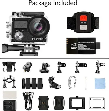 AKASO Brave 4 4K 20MP WiFi Action Camera Review