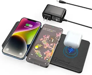 ZealSound Ultra-Slim Triple Wireless Charger Station ZealSound Ultra-Slim Triple Wireless Charger Station