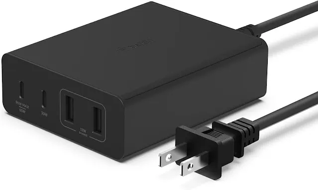 Belkin 108W GaN USB Charging Station for Multiple Devices