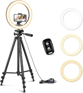 Sensyne Ring Light with Stand and Phone Holder