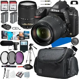ikon D780 DSLR Camera with 18-140mm Lens+Shot-Gun Microphone ikon D780 DSLR Camera with 18-140mm Lens+Shot-Gun Microphone