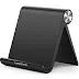 Compact, Adjustable Phone Stand for Desk - Fits 4-7.9 Inch Smartphones - Durable ABS Material