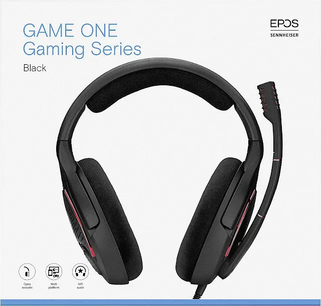 Sennheiser GAME ONE Gaming Headset for PC Mac Xbox One PS4 Nintendo Switch Sennheiser GAME ONE Gaming Headset