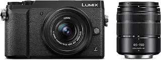 Panasonic LUMIX GX85 4K Digital Camera, 12-32mm and 45-150mm Lens Bundle