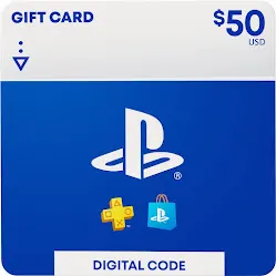 $50 PlayStation Store Gift Card - Digital Code