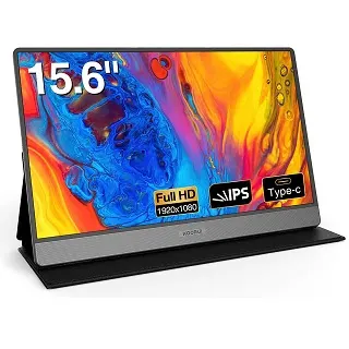 KOORUI Portable Monitor 15.6 Inch || FHD Portable Laptop Monitor IPS Second Screen