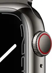 Apple Watch Series 7 - Smart watch Apple Watch Series 7 | GPS | Cellular 41mm | Smart watch | Graphite Stainless Steel Case | Graphite Milanese Loop | Fitness Tracker | Blood Oxygen | ECG Apps | Always-On Retina Display | Water Resistant