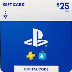 $25 PlayStation Store Gift Card - Digital Code