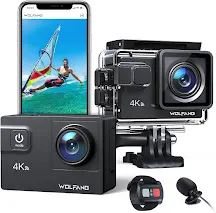 WOLFANG Action Cameras - A Comprehensive Review WOLFANG GA300 Action Camera