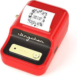 DYMO Label Maker, LetraTag 100H Handheld Label Maker, Easy-to-Use, 13 Character LCD Screen, Great for Home & Office Organization