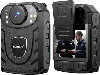 Top 20 Body Cameras for Law Enforcement and Civilian Use BOBLOV KJ21 Body Worn Camera
