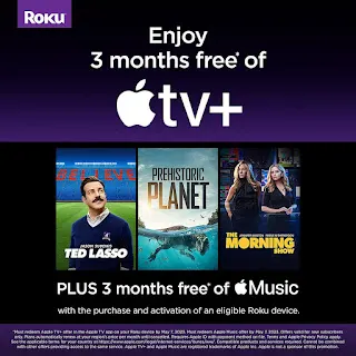 Roku Express 4K+ | Streaming Player with Roku Voice Remote with TV Controls