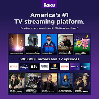 Roku Express 4K+ | Streaming Player with Roku Voice Remote with TV Controls