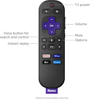 Roku Express 4K+ | Streaming Player with Roku Voice Remote with TV Controls