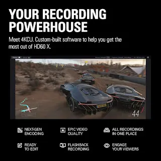 Elgato HD60 X External Capture Card: Share High-quality Videos Online