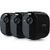 Arlo Essential Spotlight Wireless Security Camera - 3 Pack : Security Solution for your Home or Business