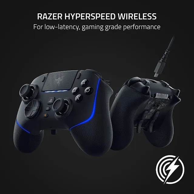 PS5 Controller: Razer Wolverine V2 Pro Wireless Gaming with Chroma RGB PS5 Controller