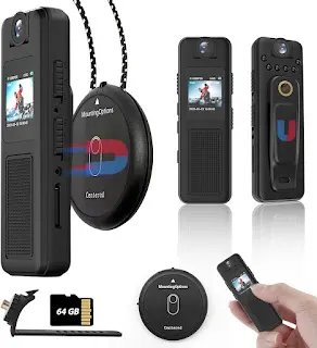 Top 20 Body Cameras for Law Enforcement and Civilian Use Muayb Mini Body Camera 64GB