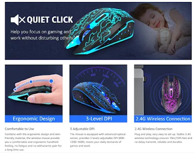 Best VersionTECH Wireless Gaming Mouse 2023 Best VersionTECH Wireless Gaming Mouse 2023