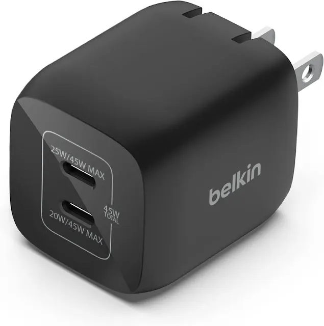 Belkin 45W Dual USB-C Wall Charger