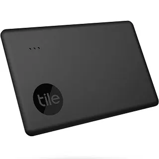 Tile Slim (2022) 1-Pack. Thin Bluetooth Tracker, Wallet Finder and Item Locator for Wallet, Luggage Tags and More; Up to 250 ft. Range.