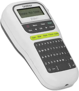 Brother P-Touch Label Maker, PTH110, Thermal Transfer Inkless Pocket Printer