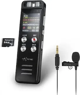 TCTEC 96GB Digital Voice Recorder
