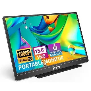 KYY Portable Monitor: Experience Stunning Visuals on-the-go