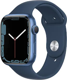 Apple Watch Series 7 (GPS, 45mm) - Blue Aluminum Case